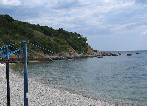 Пляж в Форосе